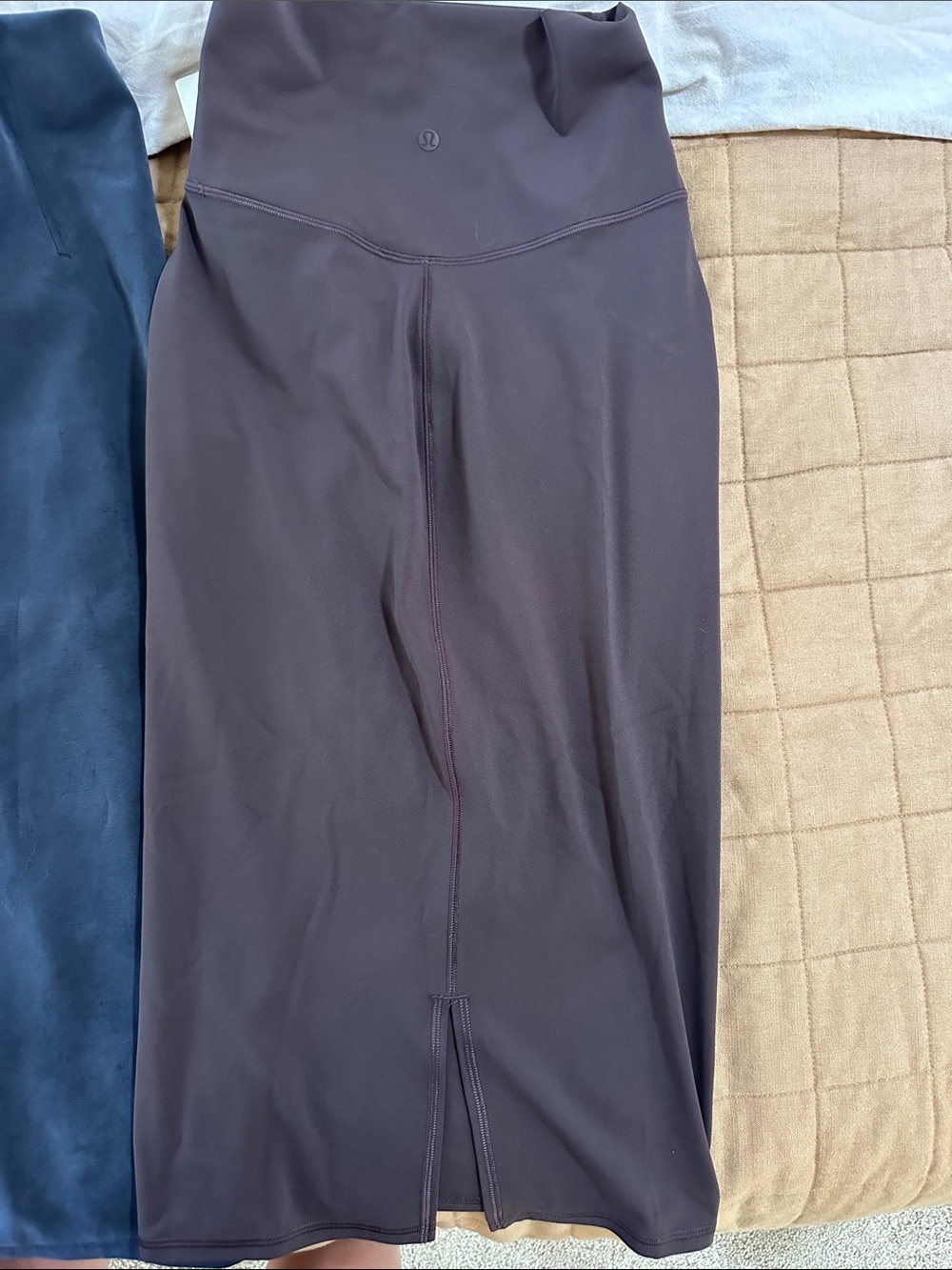 lululemon athletica Pencil Skirt Duo — Charcoal and Dark Brown - Picture 7 of 10
